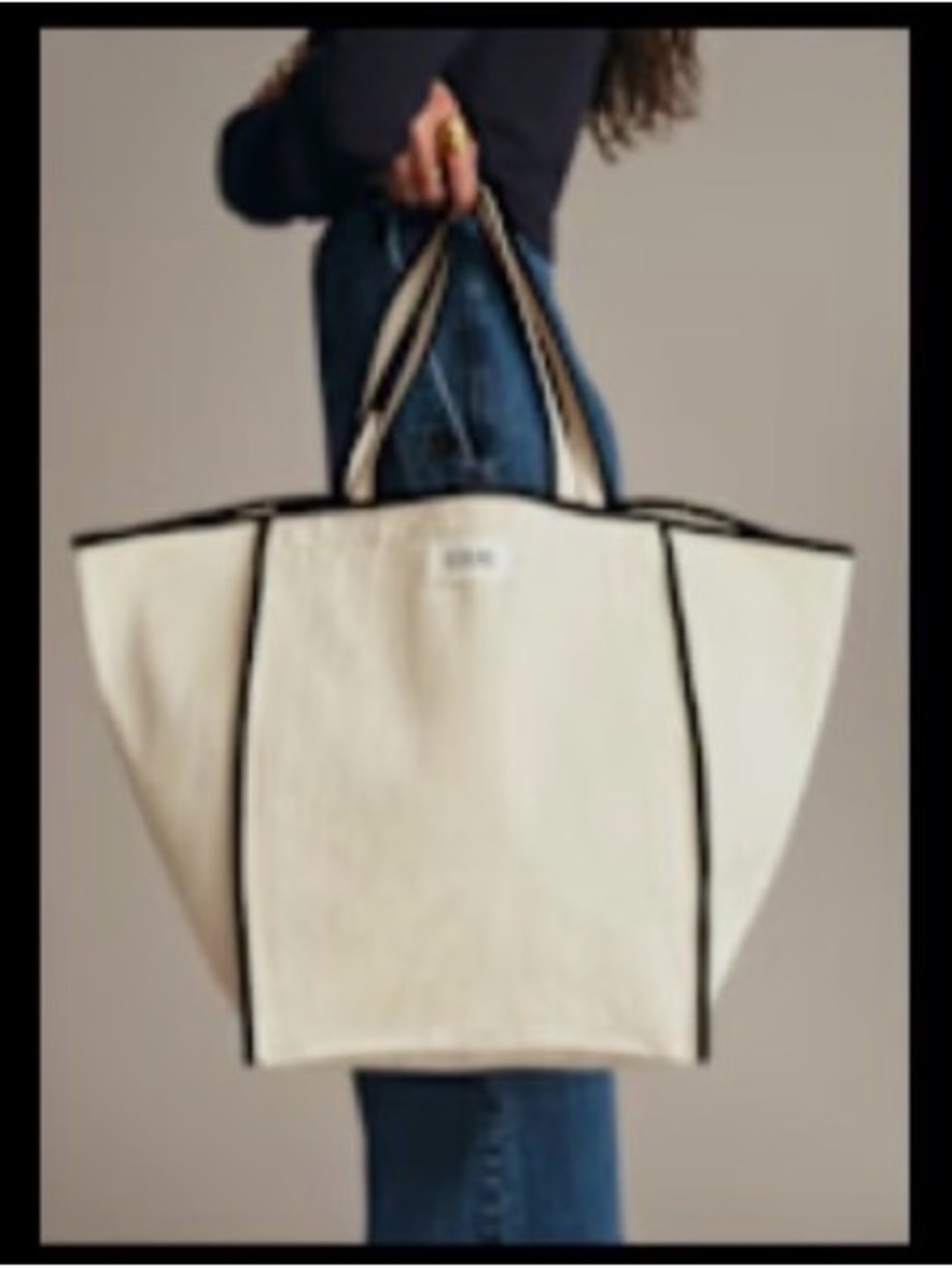 Nwot Sezane tote